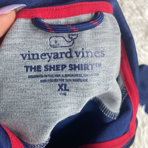 Vineyard Vines Performance Shep shirt pullover sweater - Picture 7 of 8